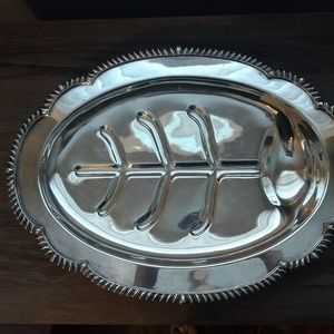 Silver Platter Tray